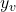 y_v
